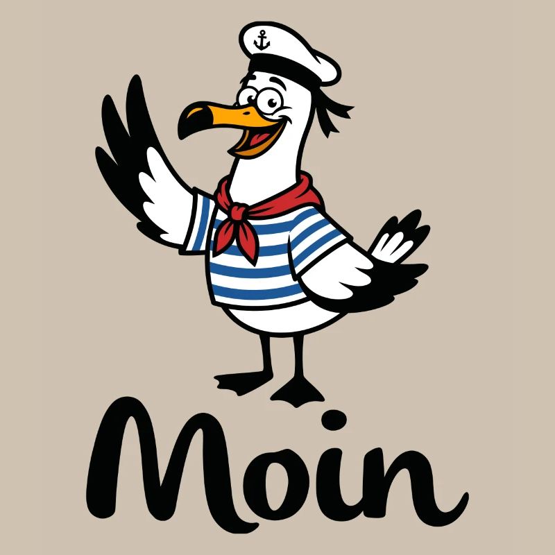 Möwe Moin Matrose