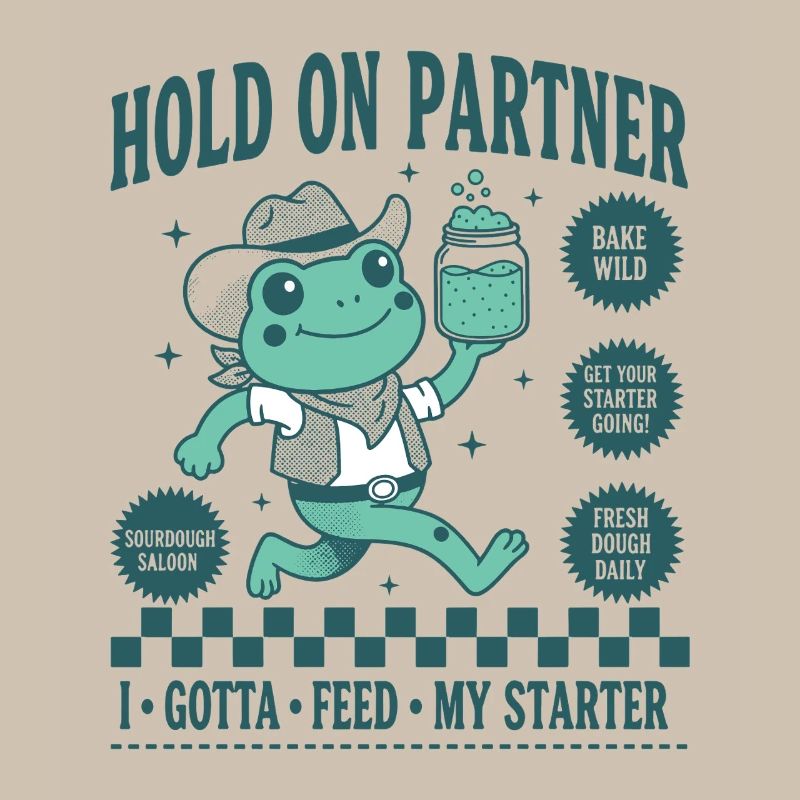 Sourdough Bread Baking Baker Hold On Partner