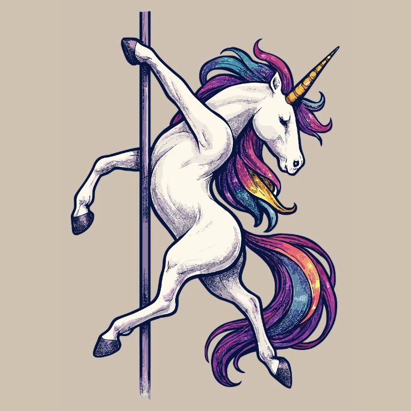 Pole Dance Unicorn Pole Dancer Pole Gift