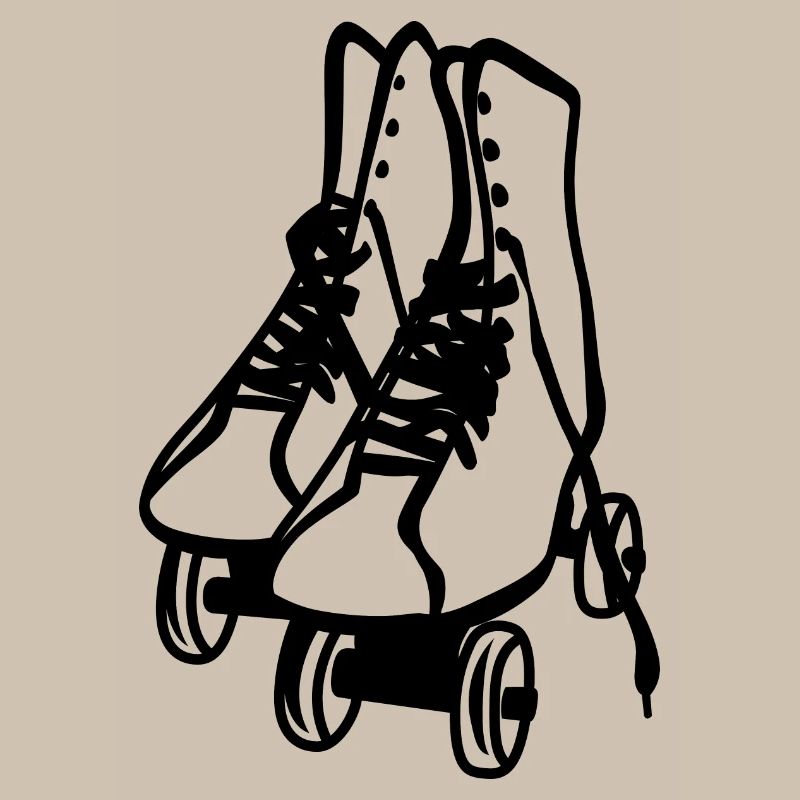 Roller skates sketch