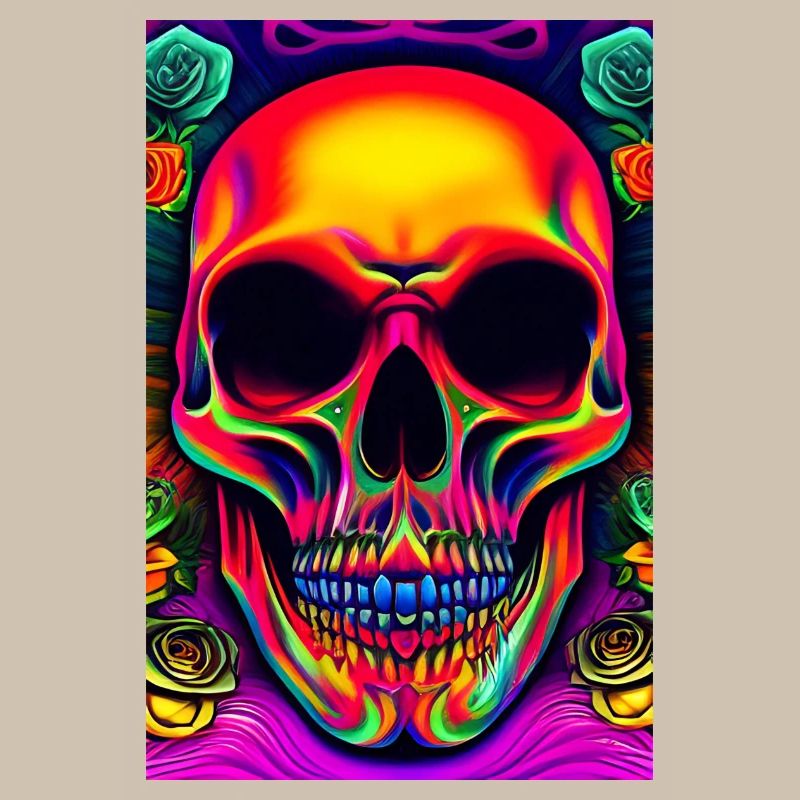 Abstract Skull