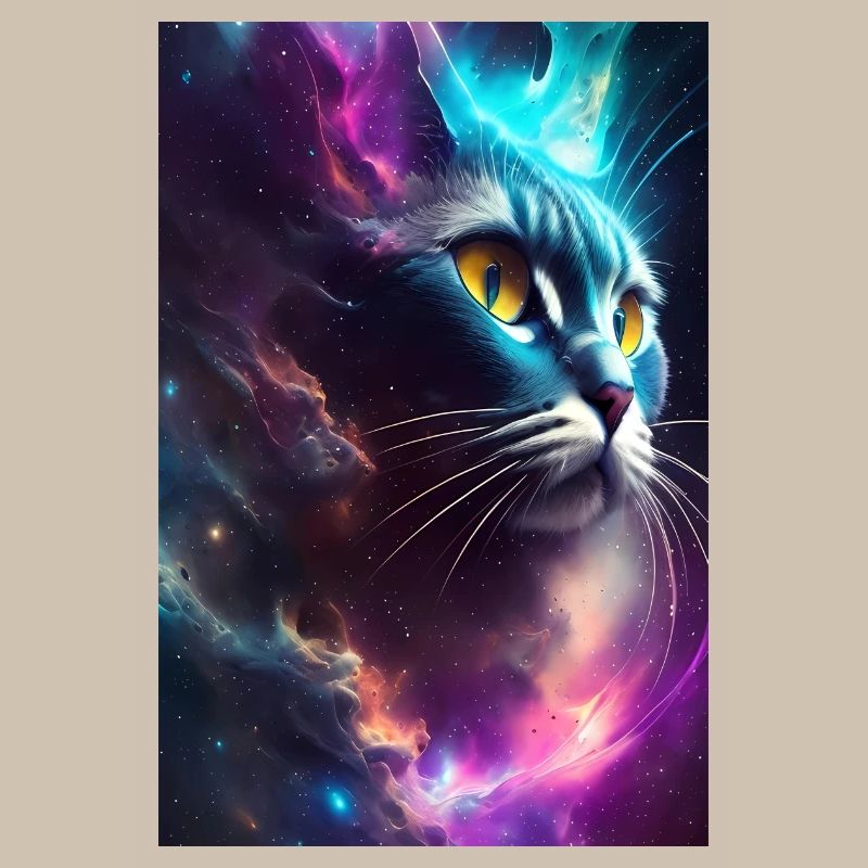 Chat dans l’espace