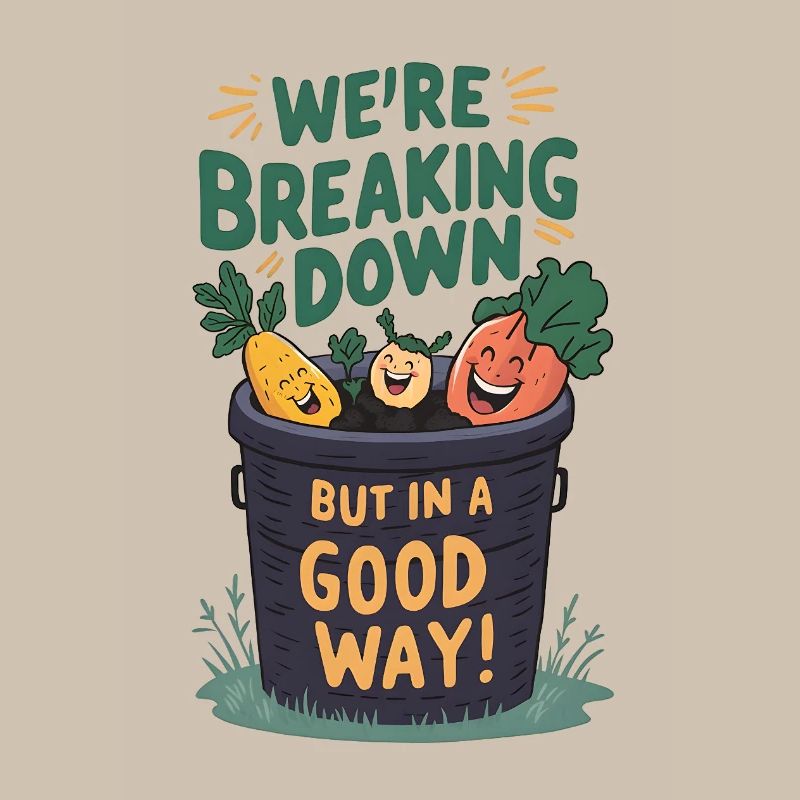 Décomposition du compost
