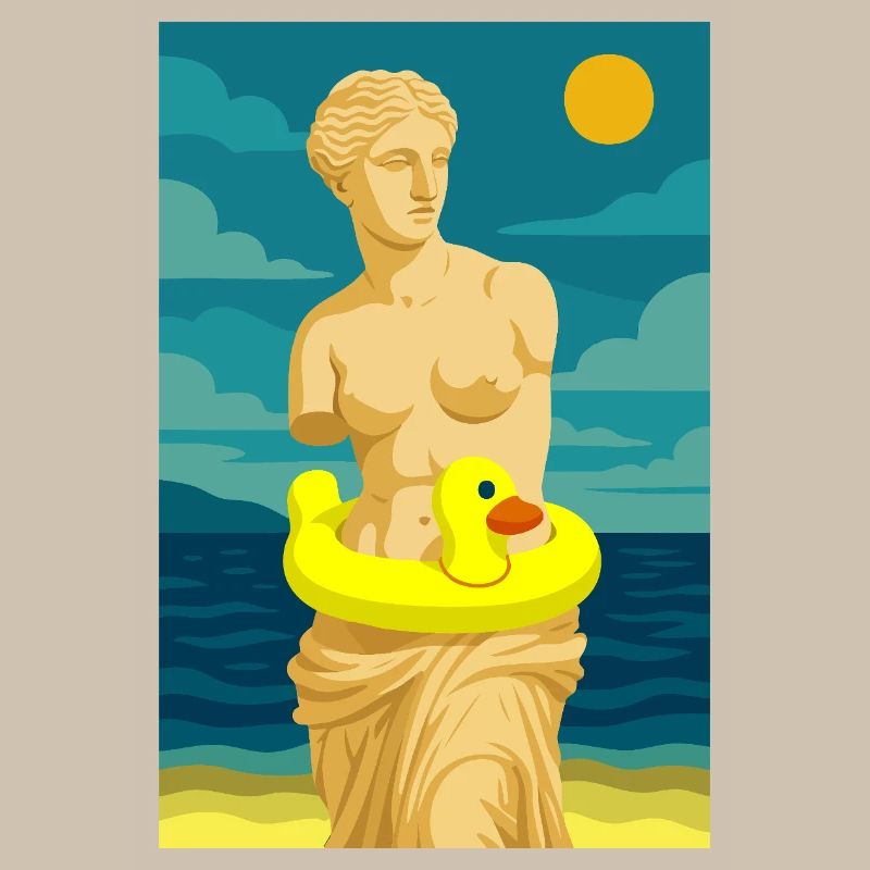 Die Venus (am Strand)