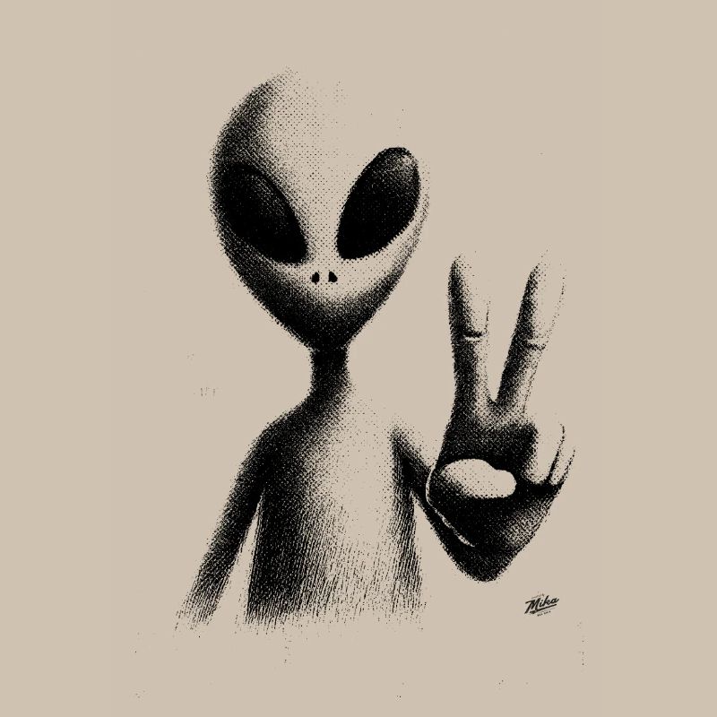 Geste de paix extraterrestre