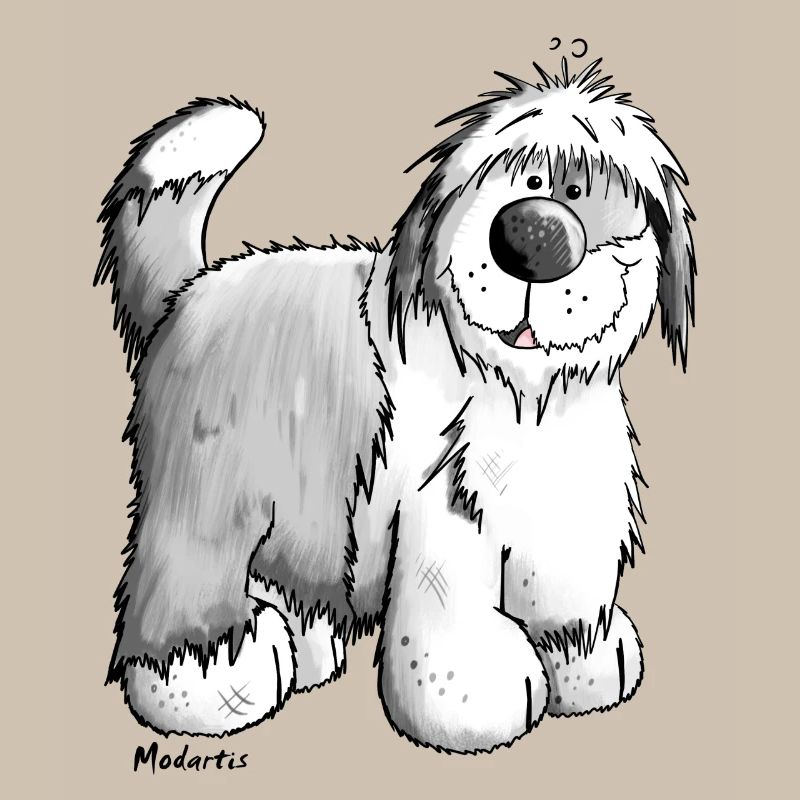 Bobby le Bobtail chien