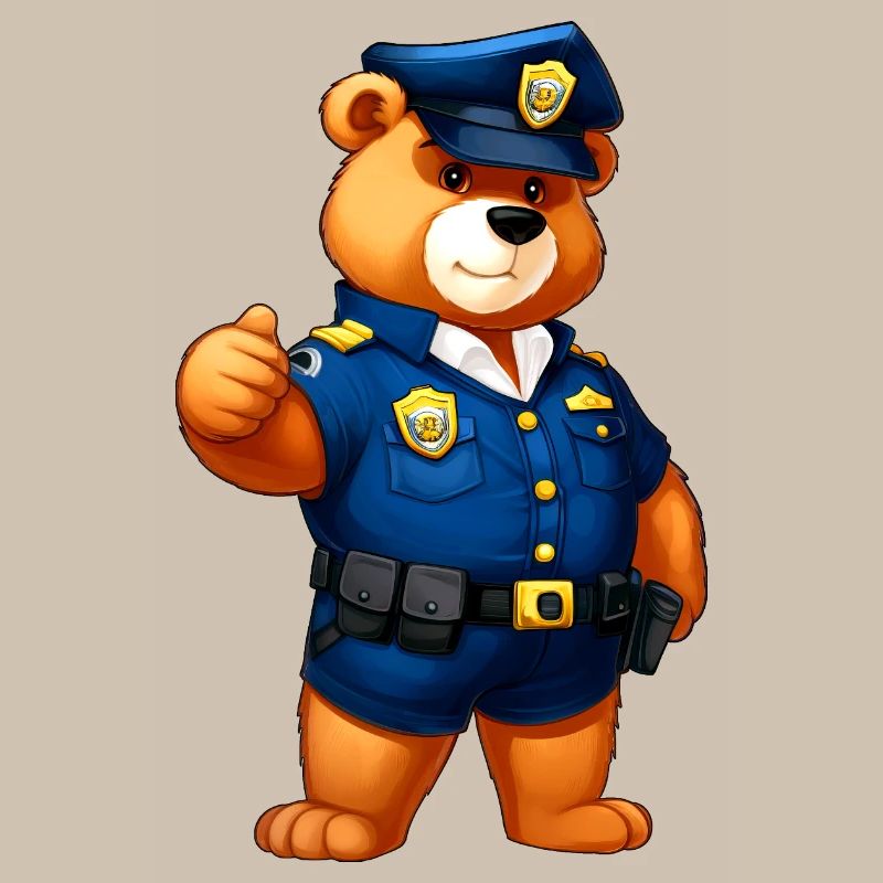 Bären Polizei