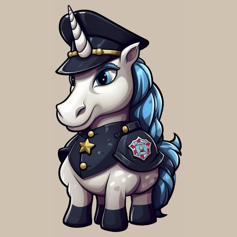 Polizei Einhorn