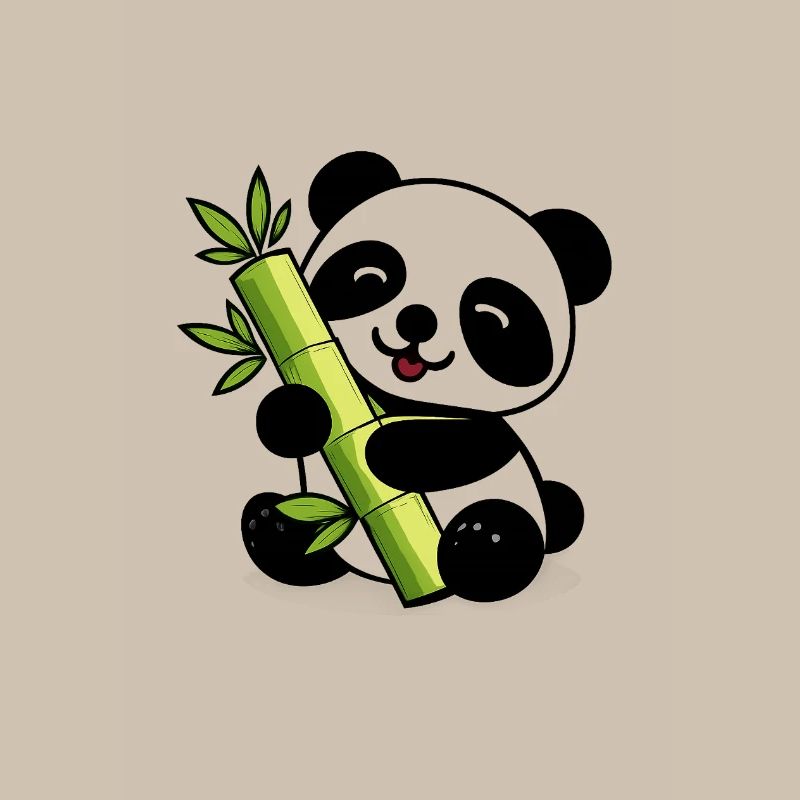 Panda Bamboo Soft Lime