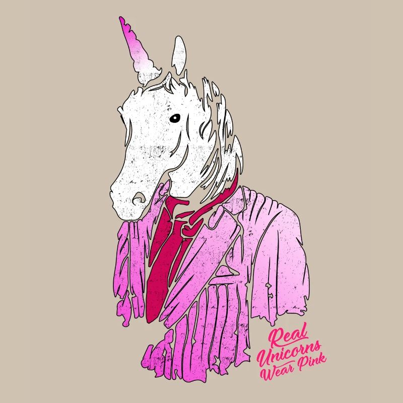 taille basse licorne rose