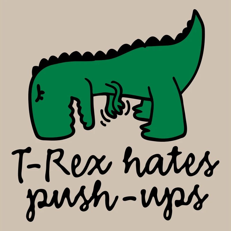 T-Rex déteste push-ups