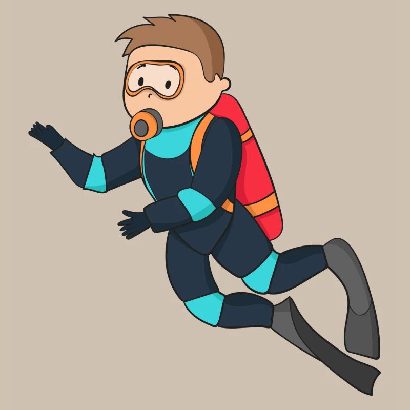 diving