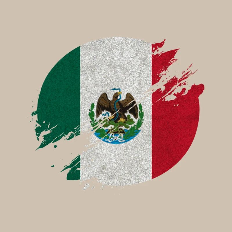 Mexique cercle / cadeau de drapeau