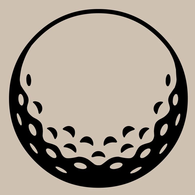 Golfball - einfärbbar