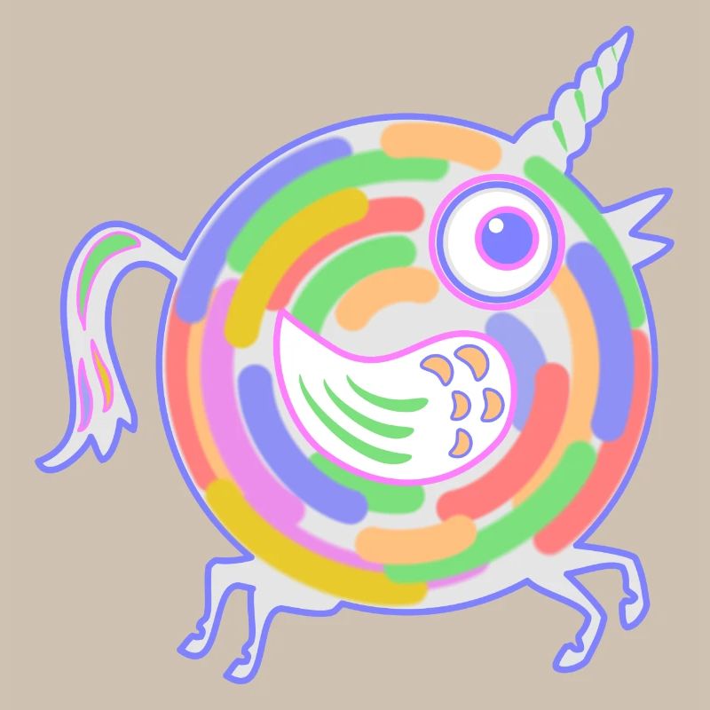 Pferd mit Flügeln