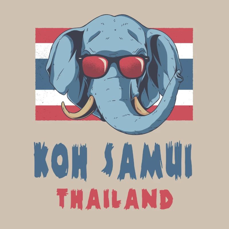 Conception de Koh Samui en Thaïlande