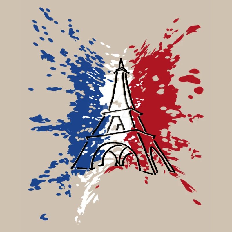 Eiffelturm Flagge Frankreich ✅ Tour Eiffelturm Flagge ✔