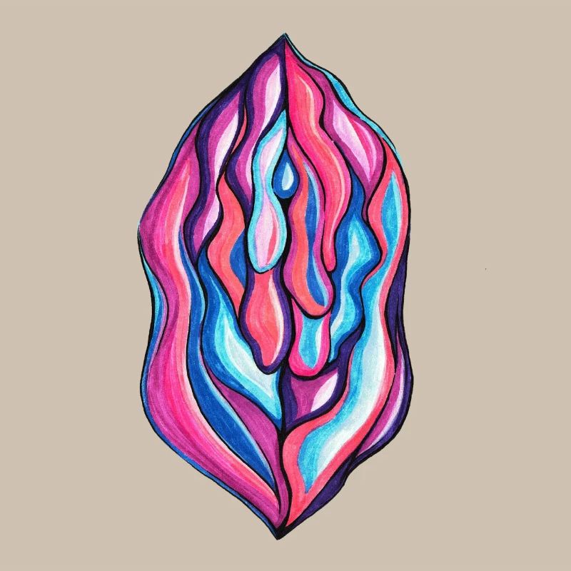 Vulva dripping