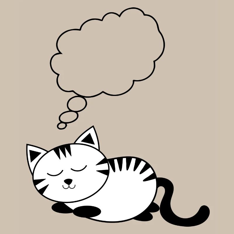 Katze KätzchenTier Comic personalisierbar Geschenk