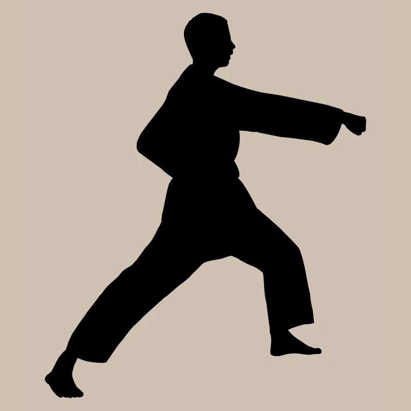 Punsch Karate oder Teakwondo Punsch