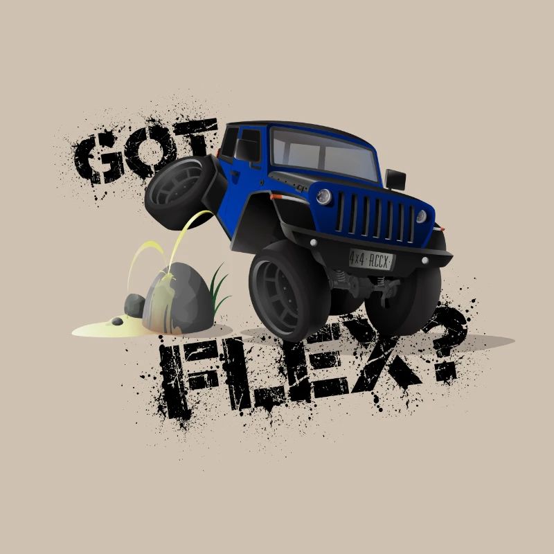 GOT FLEX? - OFFROADER Crawler - Blau