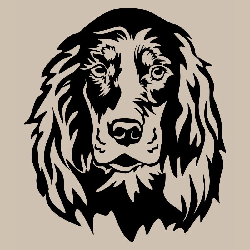Gordon Setter Head