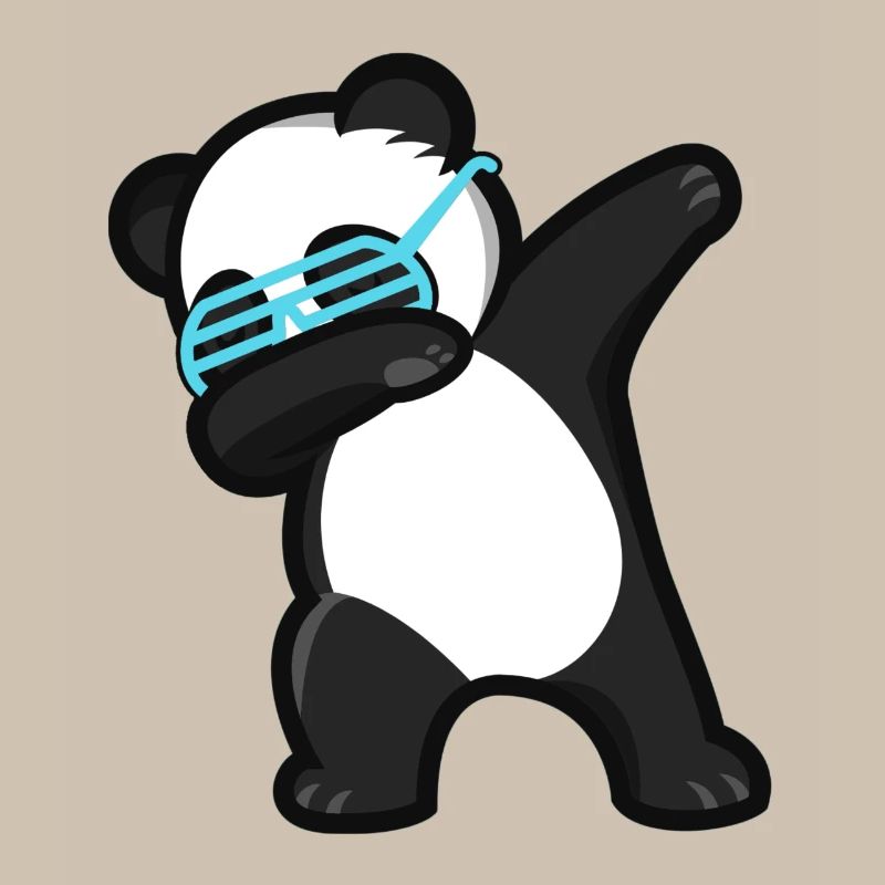 Dabbing Panda Panda Bear