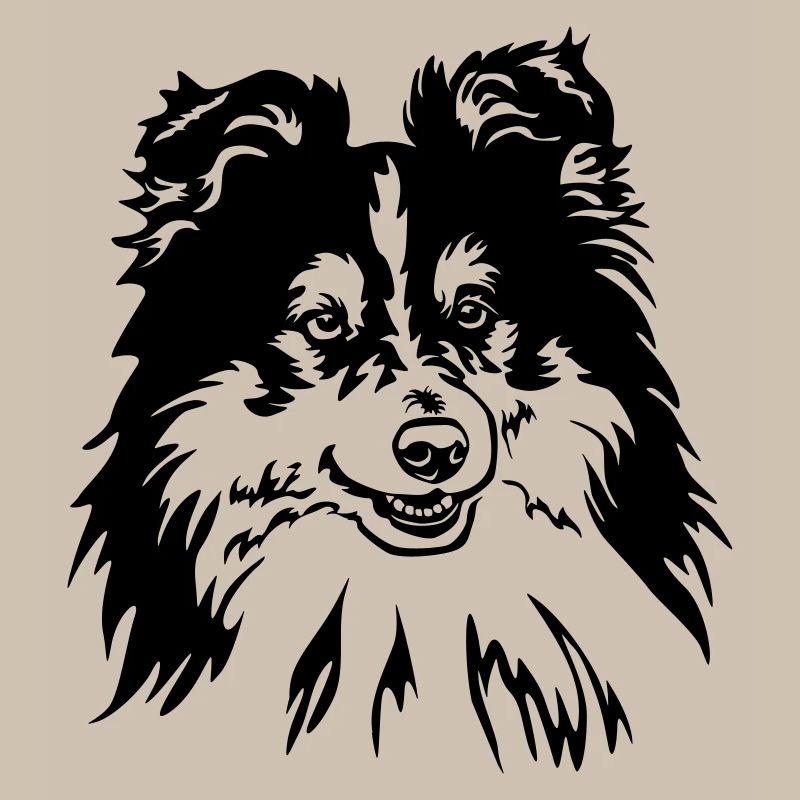 Sheltie Head