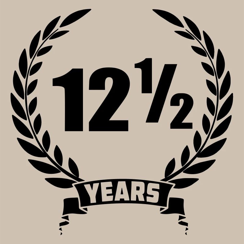 Laurel wreath twelve and a half years