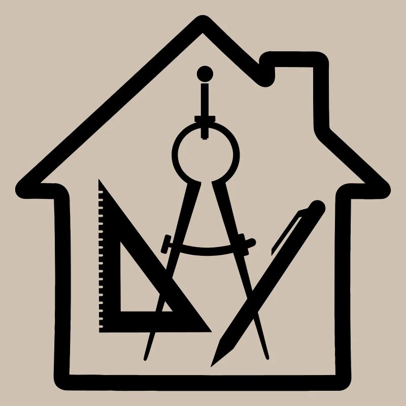 Logo Architecte Maison Dessin