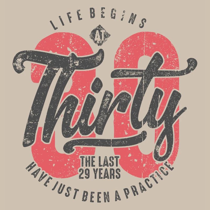 Das Leben beginnt bei Thirty Tee
