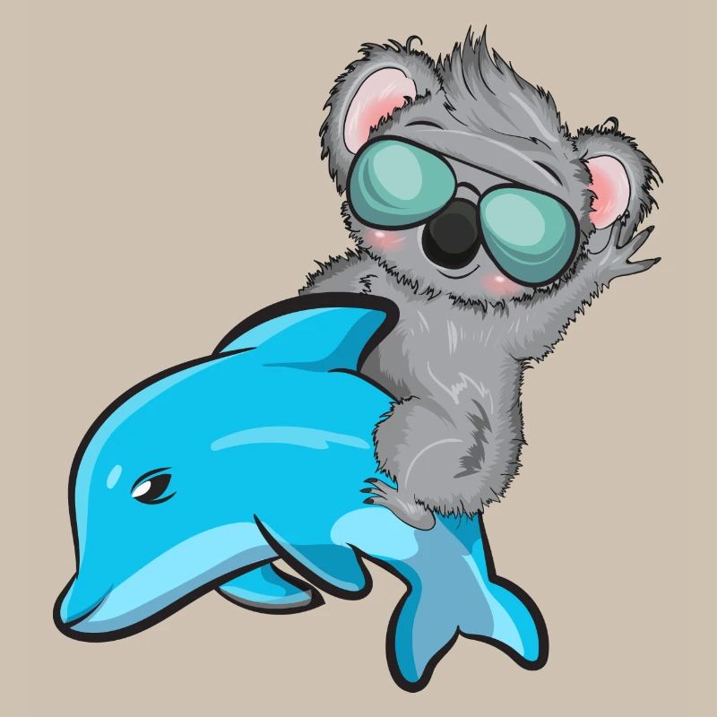 Koala et Delfin