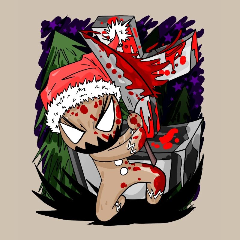 creepy gingerbread