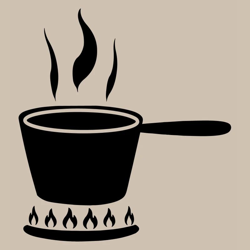 Bac à lait à gaz