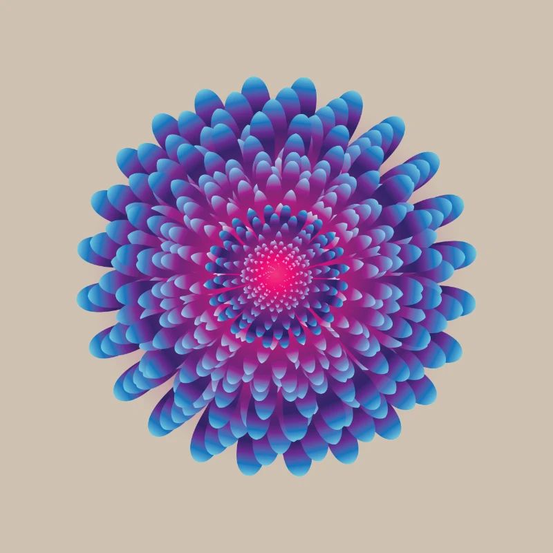Fleur vectorielle