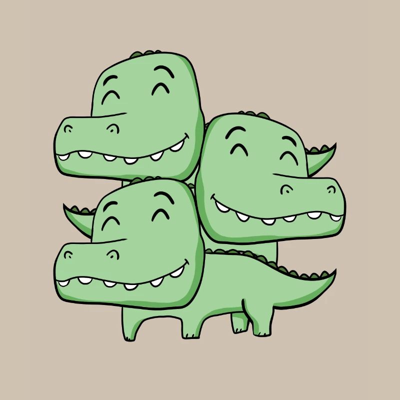 Crocodiles mignons - Crocodile