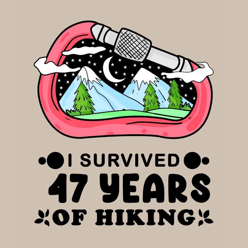 Mountain Wanderer 47e anniversaire 47 ans cadeau