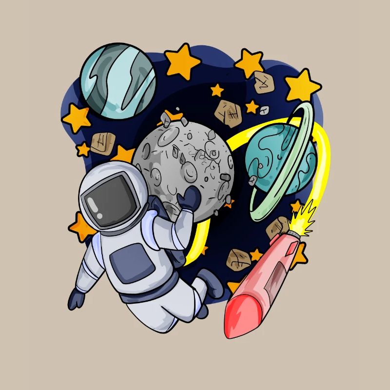 Astronaute dans l’espace
