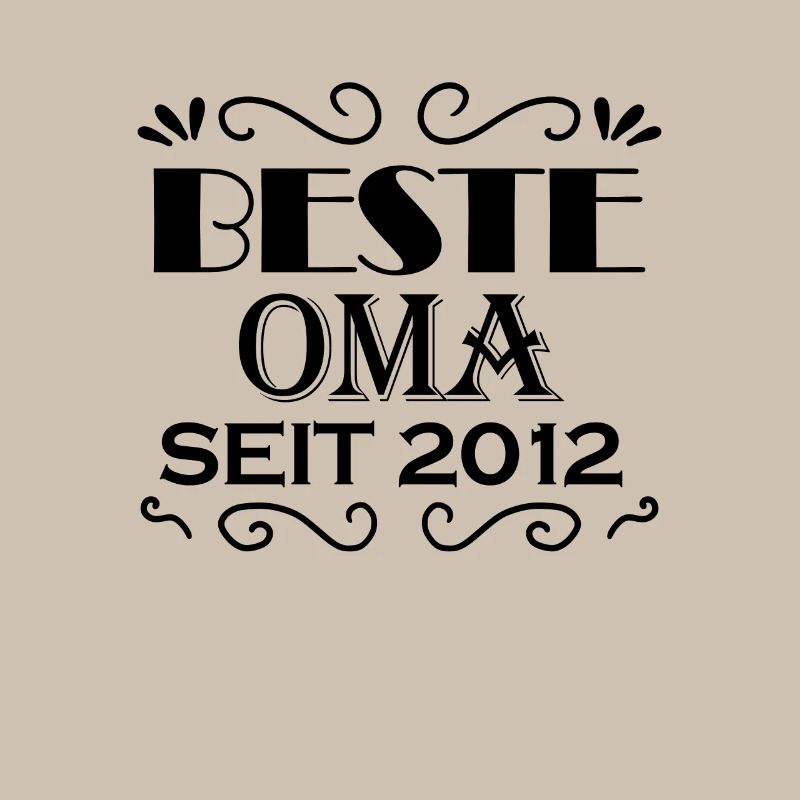 Beste Oma seit 2012 - Oma Geschenk
