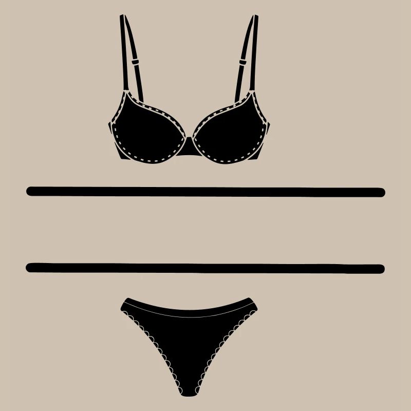 Dessous-Logo für Laden- oder Marktstandverkäufer