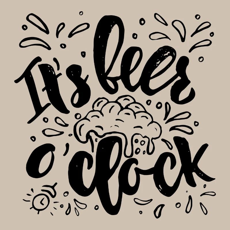It's beer o'clock
