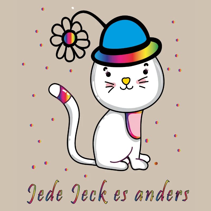 chaque jeck c’est différent confettis de carnaval