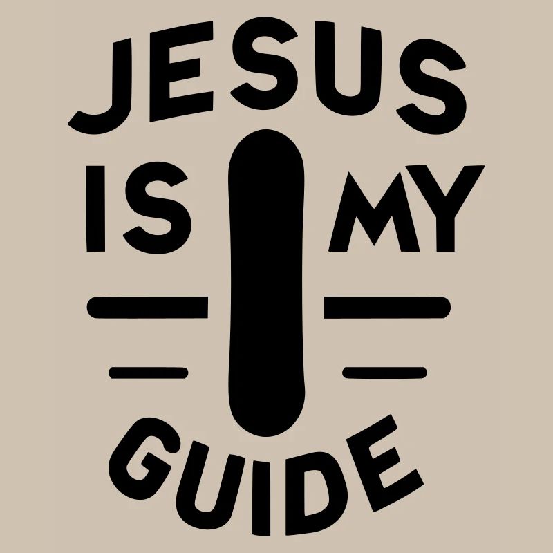 Jesus is my Guide - Snowboard