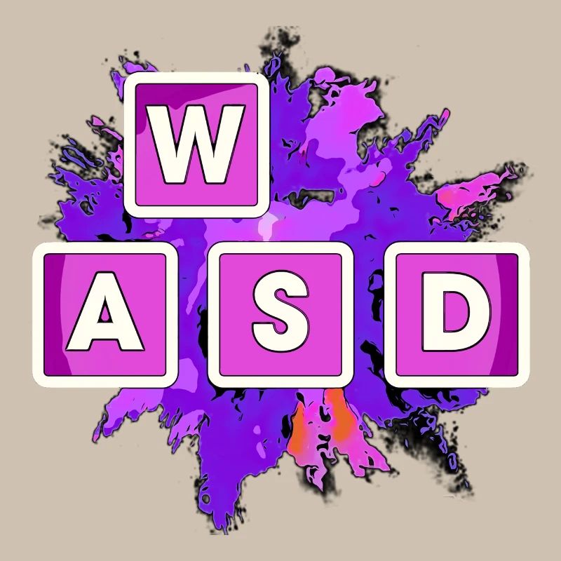 WASD Splash Gaming Blocks