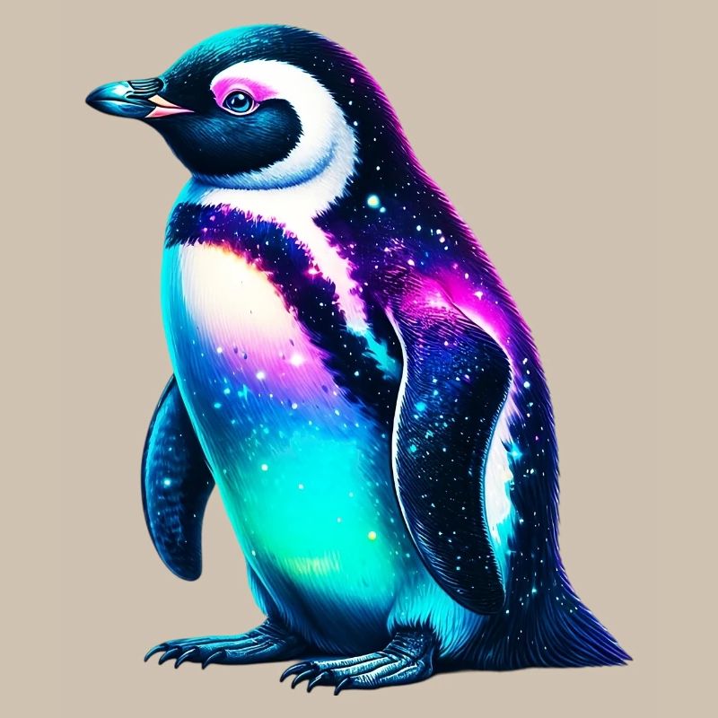 Aurora Borealis Pinguin