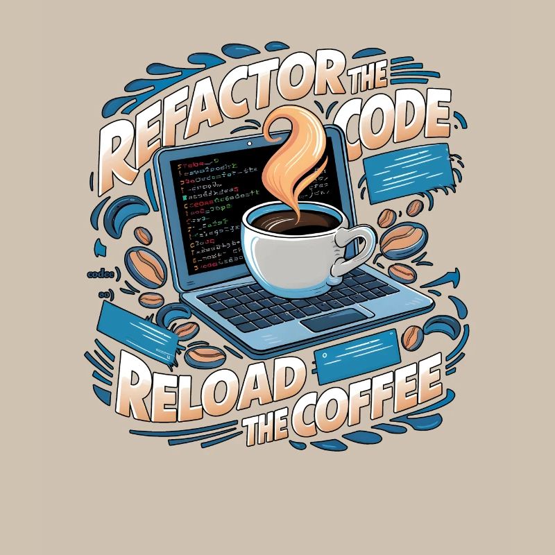 Programmers generate code from coffee