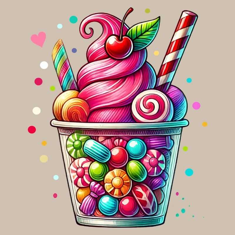 Pleasure for the Senses: Candy Milkshake Mug