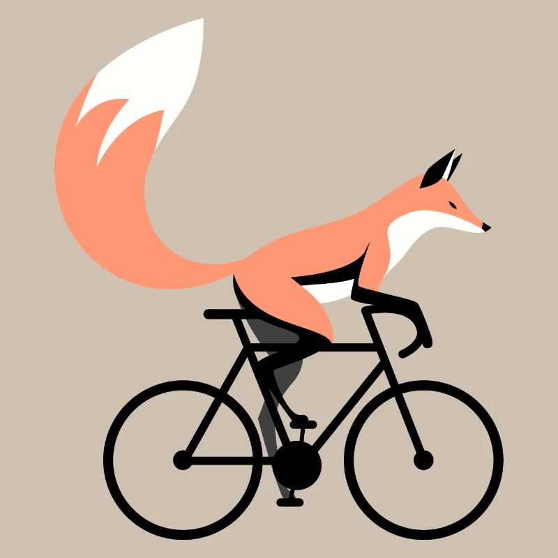 Bicycle Fox