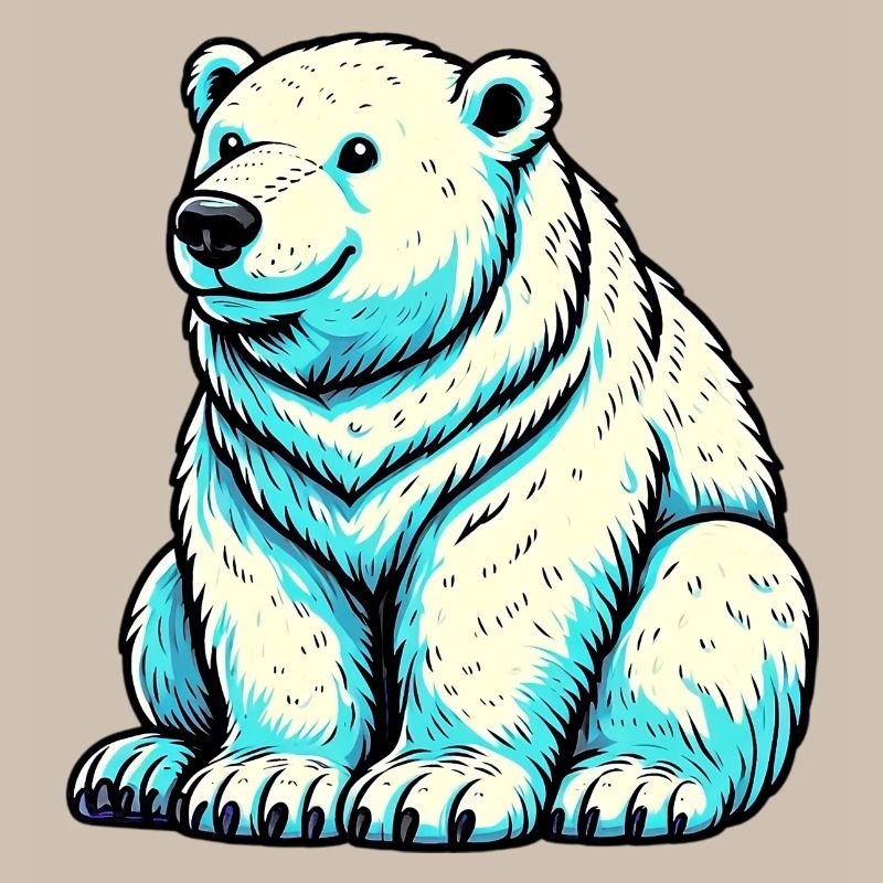 Ours blanc