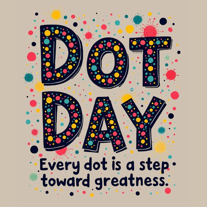 DOT DAY: EVERY DOT IS A STEP TOWARD GREATNESS